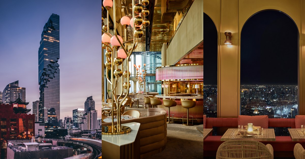 泰國最美高空餐廳！2022曼谷全新飯店「The Standard」墨西哥五十大名廚坐鎮，金碧輝煌誤以為在宮殿用餐