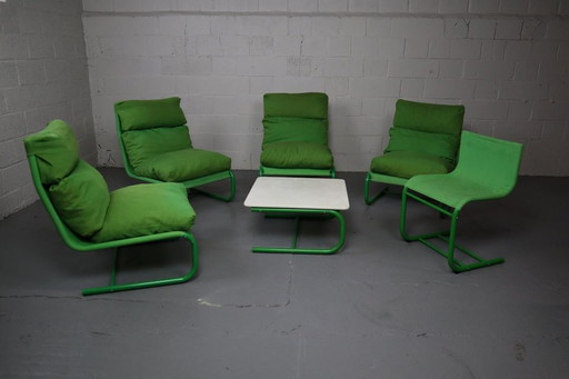  Lounge set "Stuns" by Jan Dranger & Johan Huldt for Innovator, 1973 Sweden