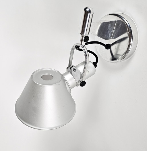 Artemide - Tolomeo Faretto - Michelle de Lucchi & Giancarlo Fassina - model Micro - table lamp - silver - 90's