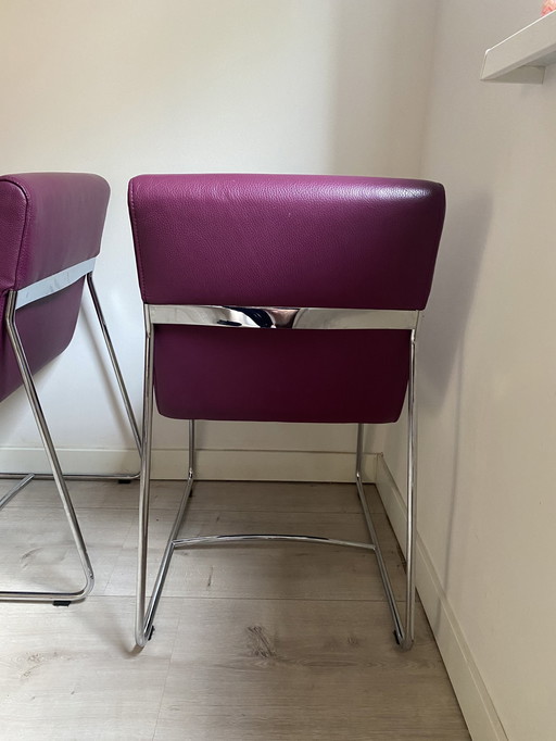 Two Leolux Spring Chairs