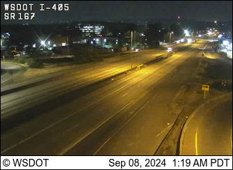 I-405 at SR 167 interchange