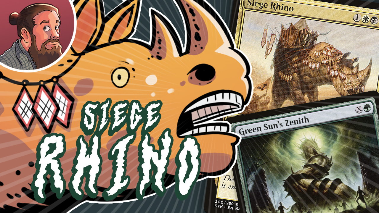 Image for Much Abrew: Green Sun's Zenith for Siege Rhino (Modern)