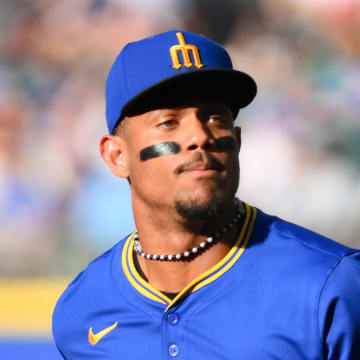 Seattle Mariners center fielder Julio Rodriguez on July 5.