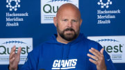 Giants Head Coach Brian Daboll at the NY Giants NFL team held an organized team activity at their training facility in East Rutherford, NJ on Thursday May 30, 2024.
