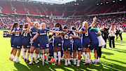 Chelsea won their fifth consecutive WSL title this year 