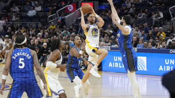 Klay Thompson is trying to get a new contract with the Golden State Warriors. The Orlando Magic are once again the boogeyman out there to steal him away from the Warriors.