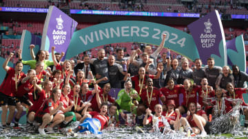 Manchester United were crowned winners of the FA Cup last season 