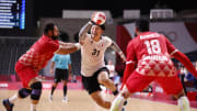 Jul 30, 2021; Tokyo, Japan; Team Japan left back Tatsuki Yoshino (31) controls the ball against Bahrain in group B play during the Tokyo 2020 Olympic Summer Games at Yoyogi National Stadium. Mandatory Credit: Yukihito Taguchi-USA TODAY Sports