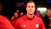 Nebraska Cornhuskers head coach Fred Hoiberg walks onto the court before the game against the South Carolina State Bulldogs at Pinnacle Bank Arena. 