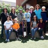 New Vistas Center For Education Photo - Students display their four foot trophy after winning the Arizona State Science and Engineering Fair held by Intel, Helios and other high-tech companies. New Vistas was also named the Top Science and Engineering School in the Elementary Division in the State of Arizona.