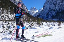 Langlaufen Toblach drei zinnen person Andreas Pichler