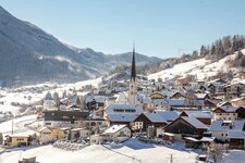 Ortsbild Wenns Pitztal Winter