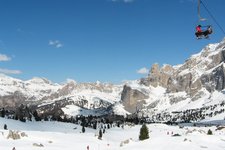 RS Skigebiet Sellaronda Sellarunde Sellajoch Passo Sella