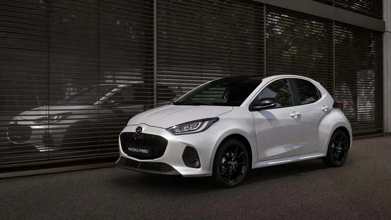 Mazda 2 hybrid。官方圖片