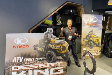 KYMCO ATV全地形車橫跨歐、非兩大洲締造新猷｜2024國際米蘭車展MXU 700 Extended通路驚喜預賞