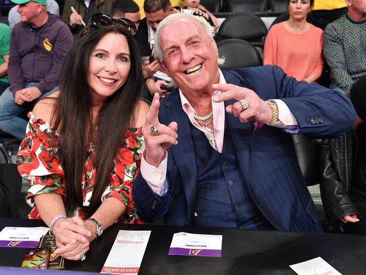 Ric Flair And Wendy Barlow Together