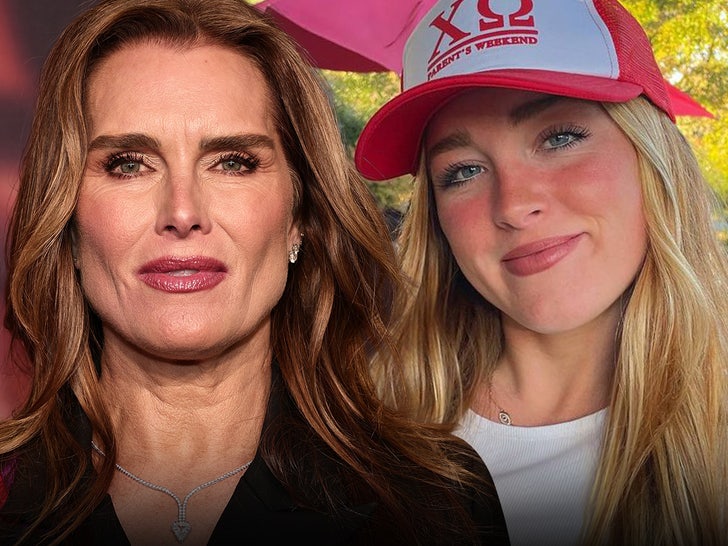 brooke shields rowan henchy main getty