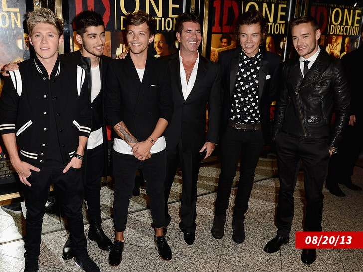 Simon Cowell one direction