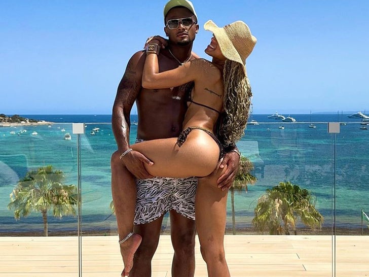 Jilly Anais and Deshaun Watson Heat Up In Ibiza