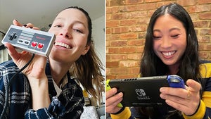 Celebs Playing Video Games -- Level Up!