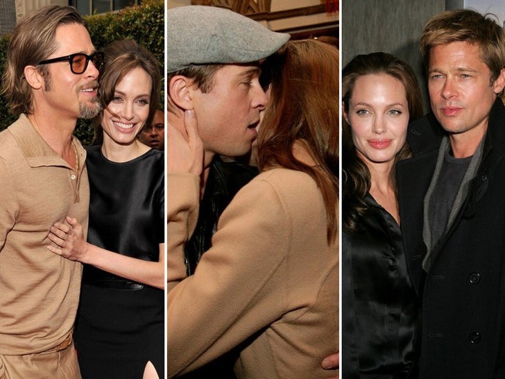 Angelina Jolie and Brad Pitt -- Before the Split