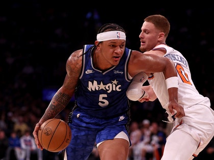 Paolo Banchero Playing Basketball For The Orlando Magic photos  1