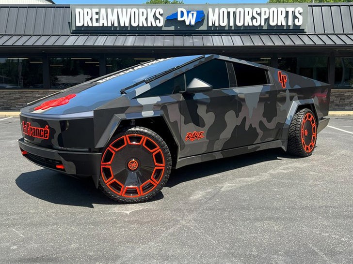 LaMelo Ball's Custom Cybertruck