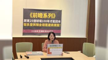 屏東球場造價25億！議員試算「回本要100年」狠酸：錢沾計畫