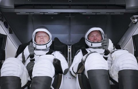 Le vaisseau de SpaceX parti secourir des astronautes s’est amarré à l’ISS