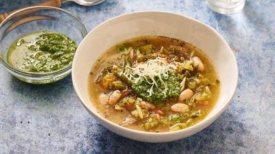 Provençal Vegetable Soup with Pistou