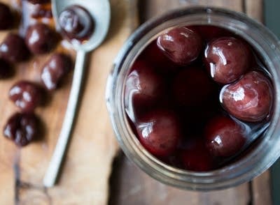 Pickled Cherries