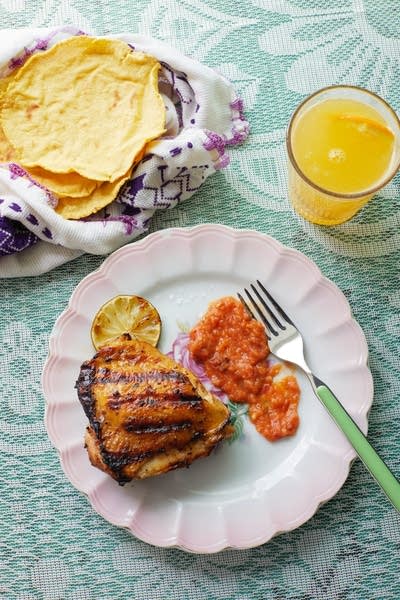 Citrus and Oregano Pollo Asado