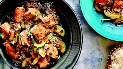 Chicken & Zucchini Skillet