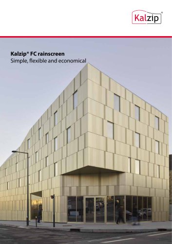 Kalzip® FC rainscreen