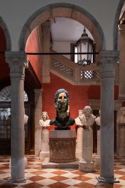 Installation view: Markus L&amp;uuml;pertz: Palazzo Loredan, Venice. 2022.