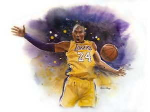 Kobe Bryant - Byron Chaney's Illustration and Design