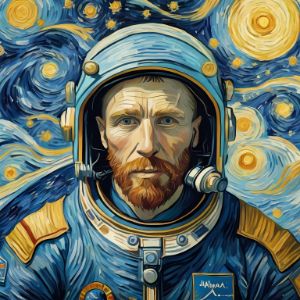 Cosmic Gogh - Artistwill