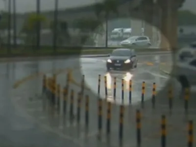 Imagens mostram carro de executores de Vinicius Gritzbach circulando próximo de Guarulhos