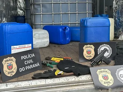 Caminhão com 1,5 mil litros de combustível ilegal é apreendido pela Polícia Civil