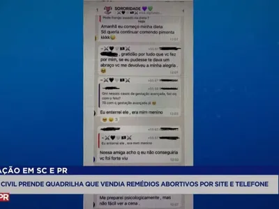 Casal é preso por venda de medicamentos abortivos no Paraná e Santa Catarina