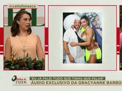 Gracyanne Barbosa sobre Belo: “O que tinha que falar, já falei”; ouça áudio exclusivo