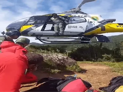 Montanhista que sentiu dores na coluna teve que passar noite de Natal no Pico do Paraná