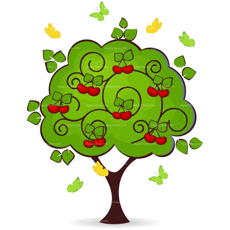 Cherry Tree Clipart