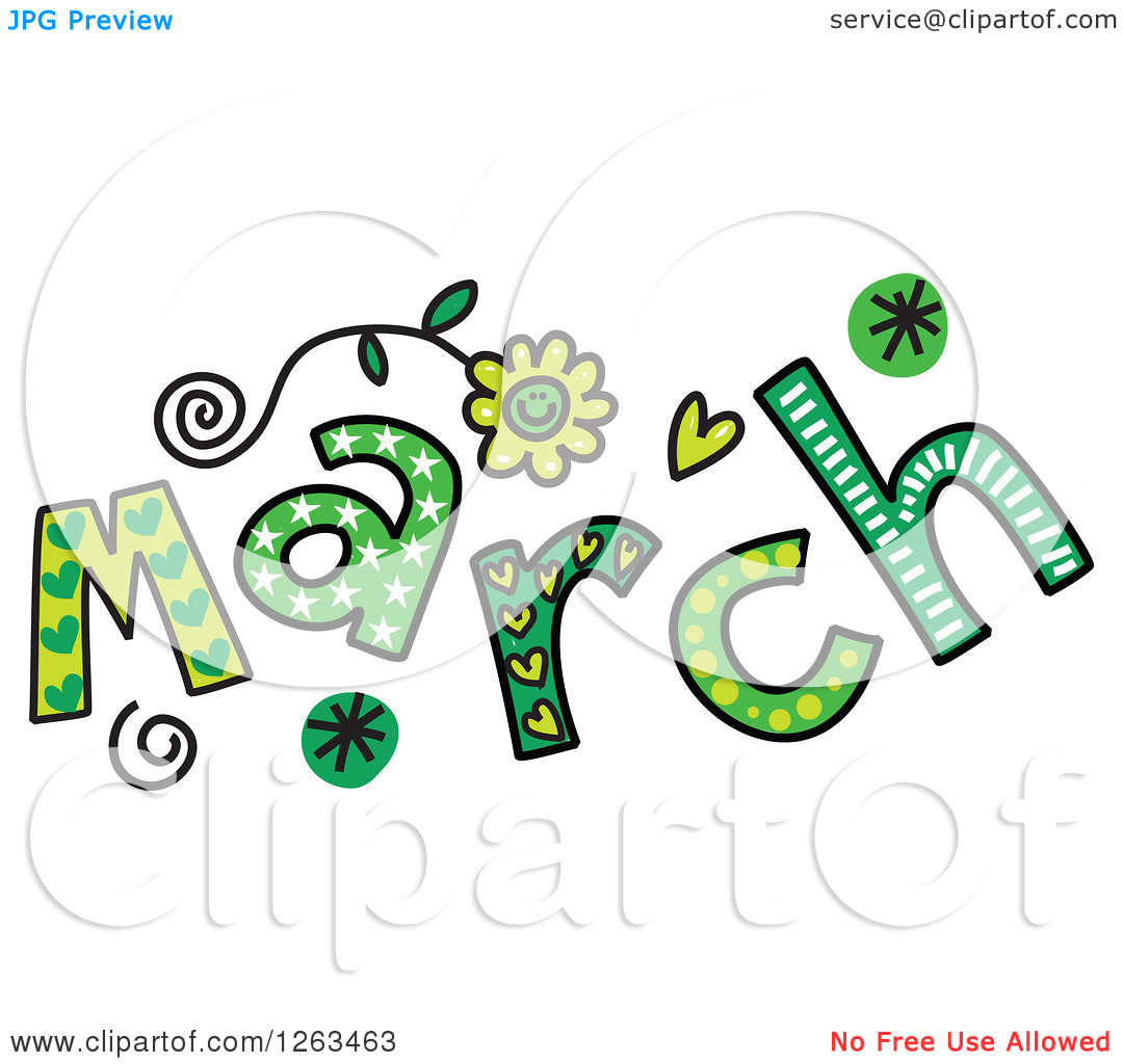 March Clip Art