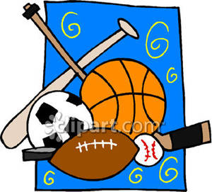 Sports Equipment Clipart