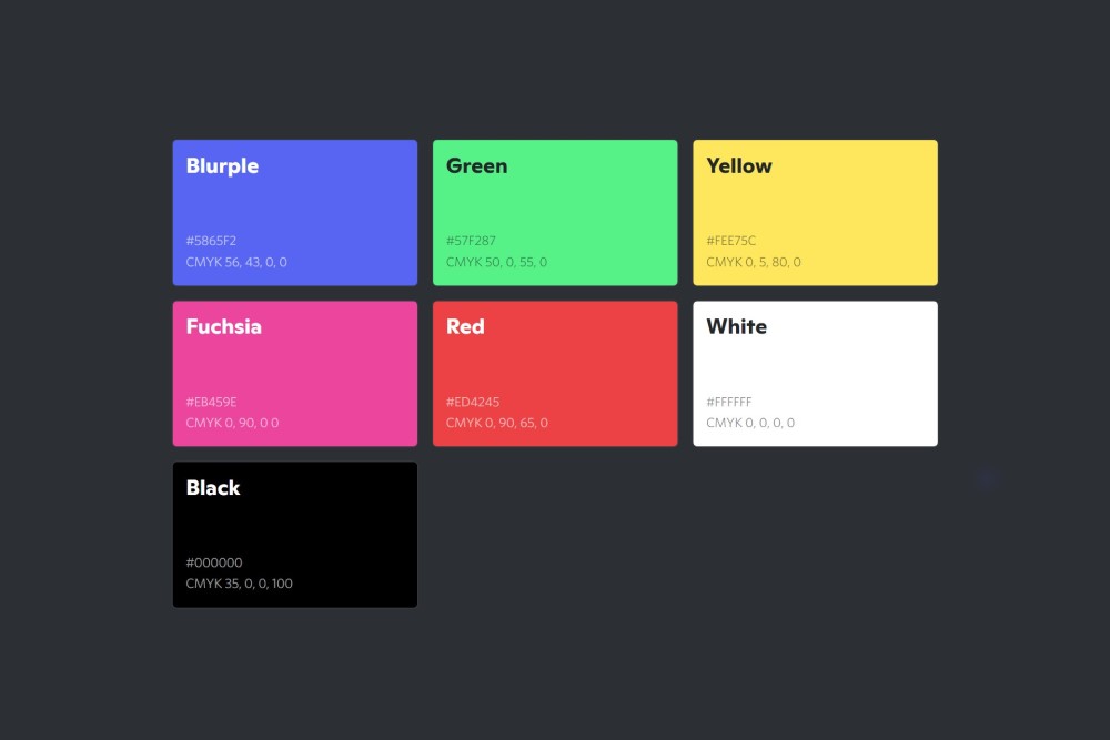 Discord Color Palette