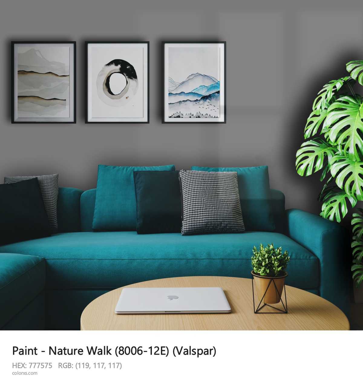 Valspar Nature Walk (8006-12E) Paint cozy coffee corner interior