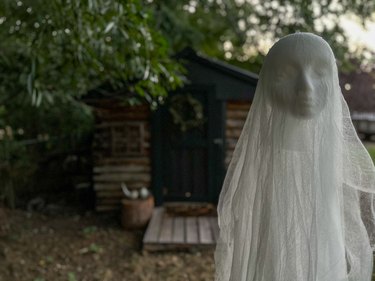 finished cheesecloth Halloween ghost