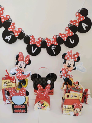 Kit festa minnie