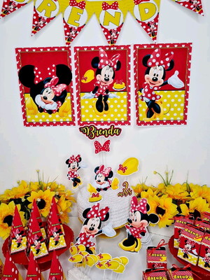 Kit festa minnie